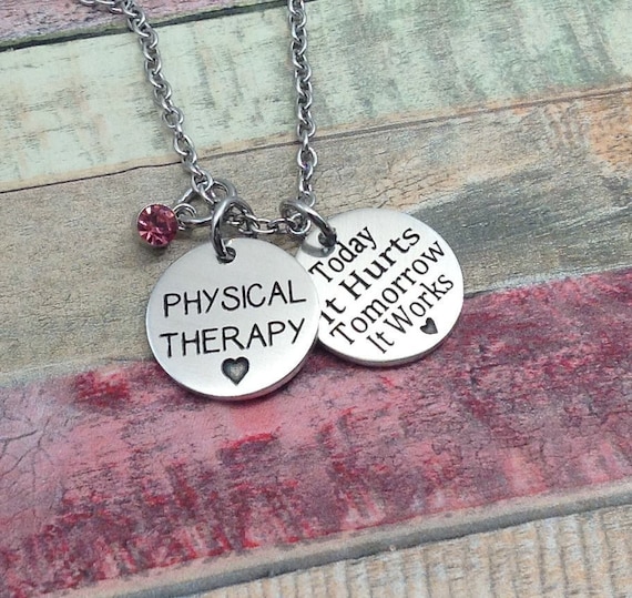 Physical Therapist Jewelry DPT Gift PT PTA Physical - Etsy
