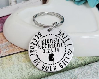 Kidney Donor, Kidney Recipient, Organ Donor Gift, Recipient & Donor Gift, Liver, Bone Marrow donor, Stem Cell, Intestinal transplant gift
