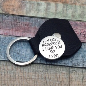 Fly Safe Coin, Flying Gift, Pilot Gift, Pilot coin, Love Token, fly safe pocket coin, gift for pilot, flight school gift, pilot graduation image 5