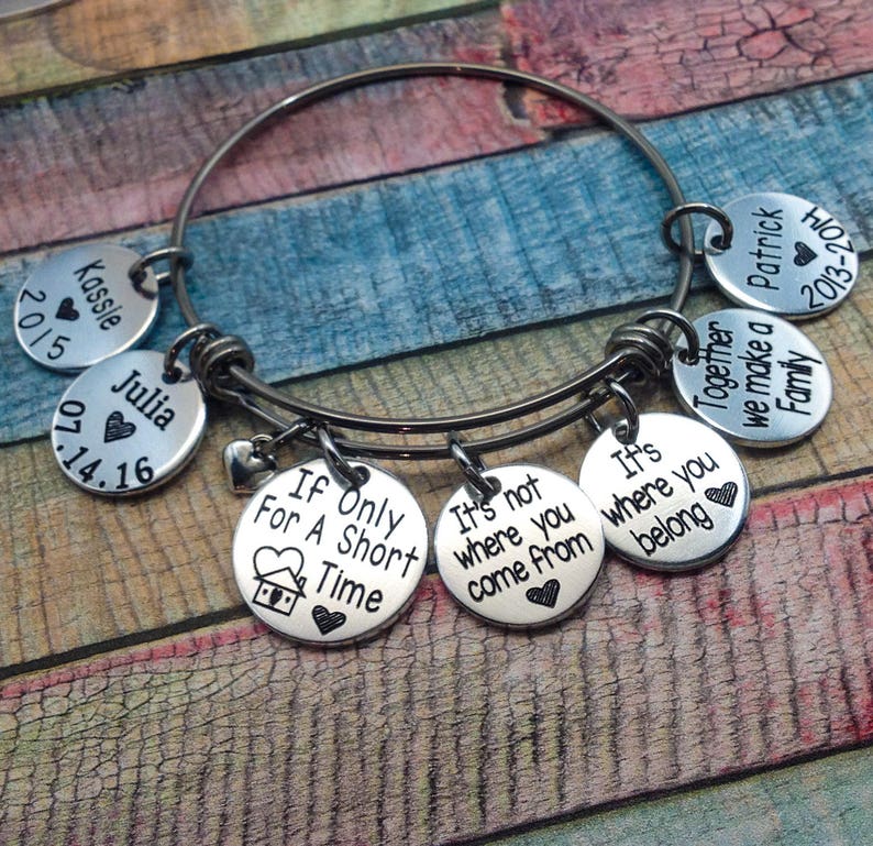 Foster Parent Gift Foster Parent Jewelry Foster Family Gift Etsy