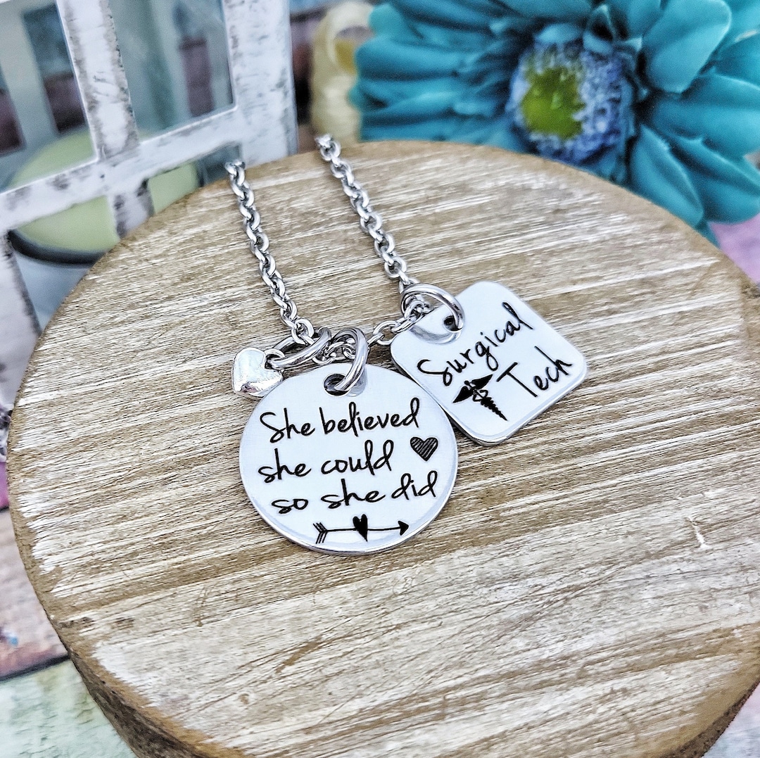 Surgical Tech Jewelry, Surgical Tech Gift, Surgical Technician Gift, Surgical Graduation Gift