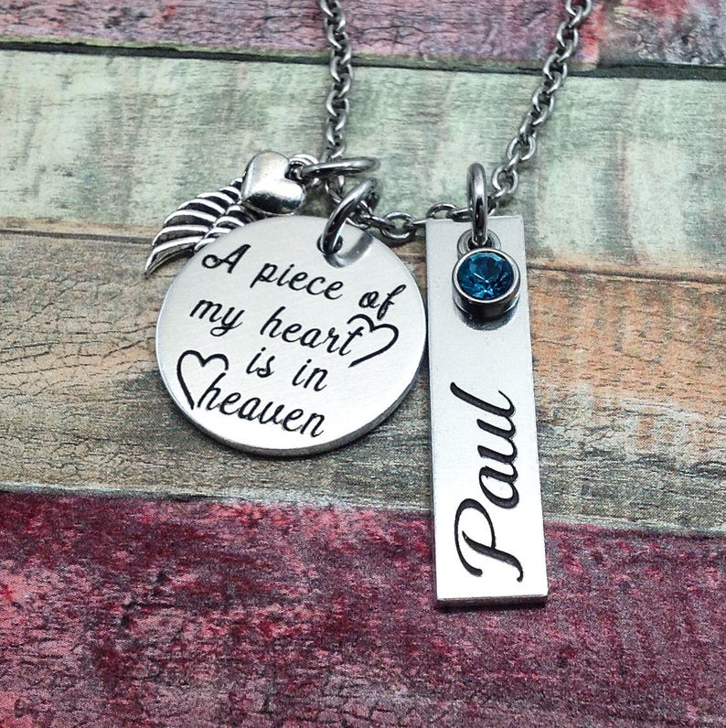 Memorial Keepsake Sympathy Gift Memorial Jewelry Etsy