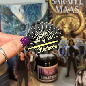 Crescent City Inspired Starborn Ruhn Danaan Officially Licensed Sticker | Bookish Sticker | Kindle Sticker