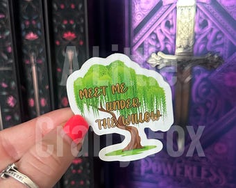 Under the Willow Powerless Inspired Sticker