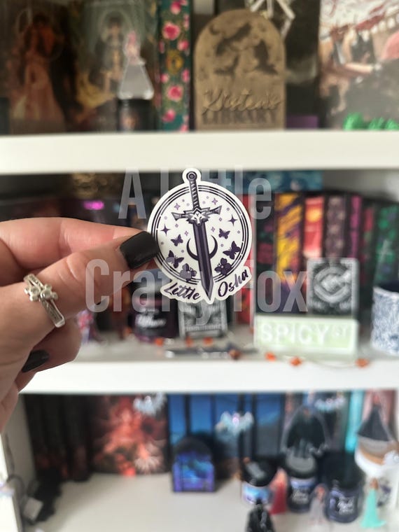 Little Osha Quicksilver Inspired Sticker