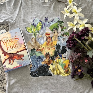 Wings of Fire Dragon Bella + Canvas Short Sleeve Tee - Available in Youth and Adult Sizes | Dragon T-shirt | Dragon Gift