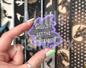 Smirking Get the Ringleader Officially Licensed Fourth Wing Sticker