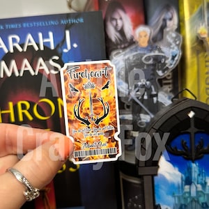 Fireheart Aelin Galathynius Movie Ticket Throne of Glass Inspired Officially Licensed Sticker | Bookish Sticker | Kindle Sticker