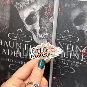 Little Mouse Haunting Adeline Inspired Sticker | Hunting Adeline Sticker | Bookish Sticker | Kindle Sticker