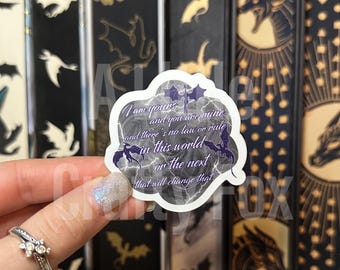 Shadows & Lightning Officially Licensed Fourth Wing Inspired Sticker
