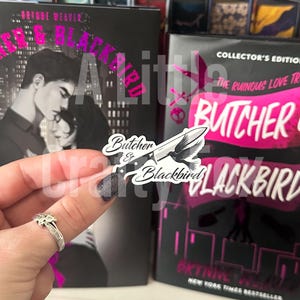 Butcher & Blackbird The Ruinous Love Trilogy Dark Romance Inspired Sticker | Bookish Sticker | Kindle Sticker