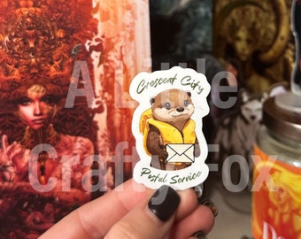 Postal Otter Officially Licensed Crescent City Sticker