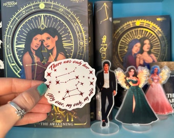 Zodiac Academy-sticker: 'There Was Only Her' officieel gelicentieerde Kindle-sticker