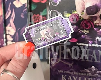 Admit One to Enchantra Bookish Kindle Sticker