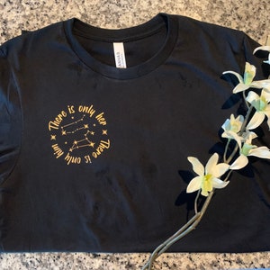 Zodiac Academy There is Only Her/There is Only Him Gemini Leo Officially Licensed Bella + Canvas T-Shirt