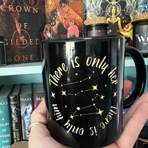 There is Only Her, There is Only Him Zodiac Academy Inspired Officially Licensed Coffee Mug