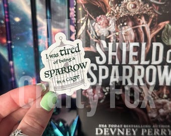 Sparrow in a Cage Shield of Sparrows Officially Licensed Kindle Sticker