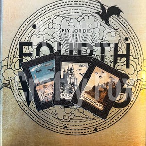 Fourth Wing Stamp Collection- Basgiath War College, Tyrrendor and Poroniel- OFFICIALLY LICENSED Fourth Wing Stickers | Bookish Stickers