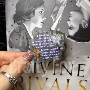 Who We Truly Are Ruthless Vows Inspired Sticker | Bookish Sticker | Kindle Sticker