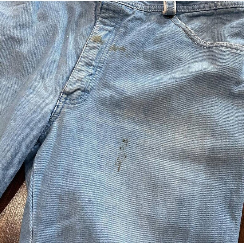1970s Light Wash Denim By Stelvcien