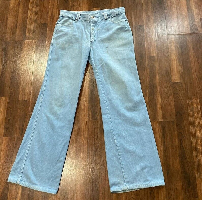 1970s Light Wash Denim By Stelvcien