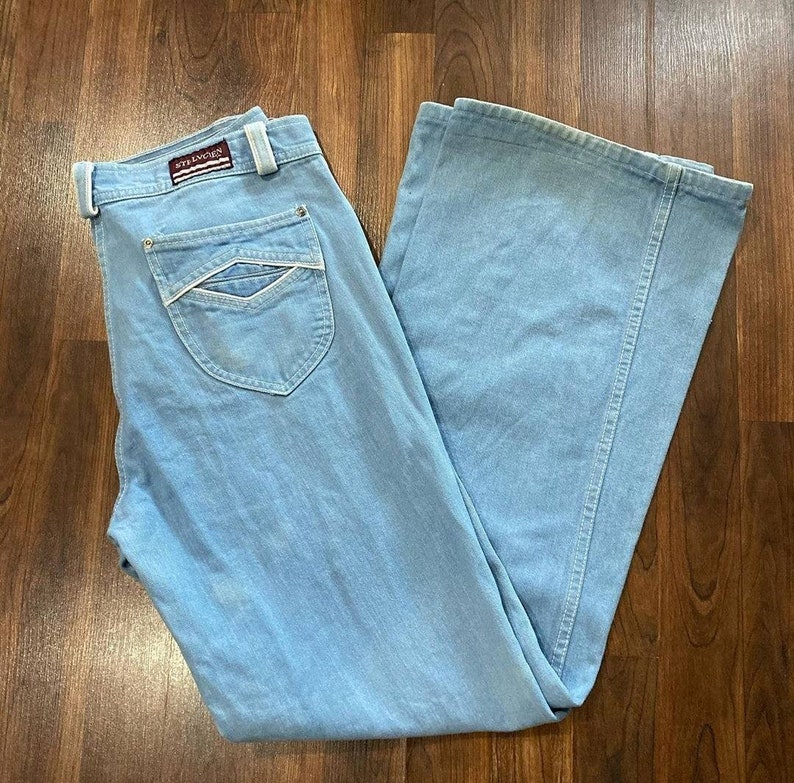 1970s Light Wash Denim By Stelvcien