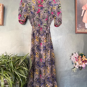 1930s Chiffon Dress - Etsy