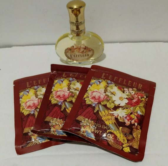 L'EFFLEUR by COTY Cologne Spray 1.25 Oz. Plus Foaming Bath Powder