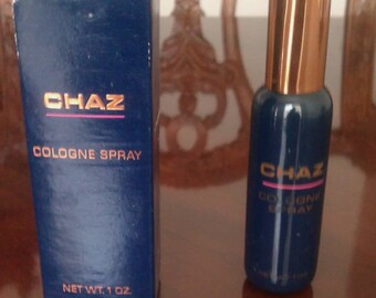 REVLON CHAZ for Men Cologne Spray 1 oz. ~ NIB Vintage Rare Item