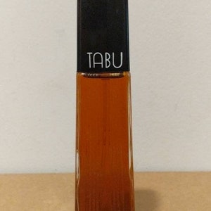 Tabu Eau De Cologne Pure Spray 3 oz. VINTAGE
