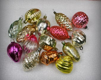 sale 15 soviet vintage christmas ornament made of glass in ussr 60 70s christmas decoration - Vintage Christmas Ornaments For Sale sale 15 soviet vintage christmas ornament made of glass in ussr 60 70s christmas decoration - Vintage Christmas Ornaments For Sale