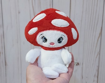 Cute mushroom bear