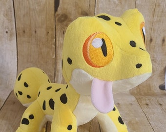 stuffed leopard gecko