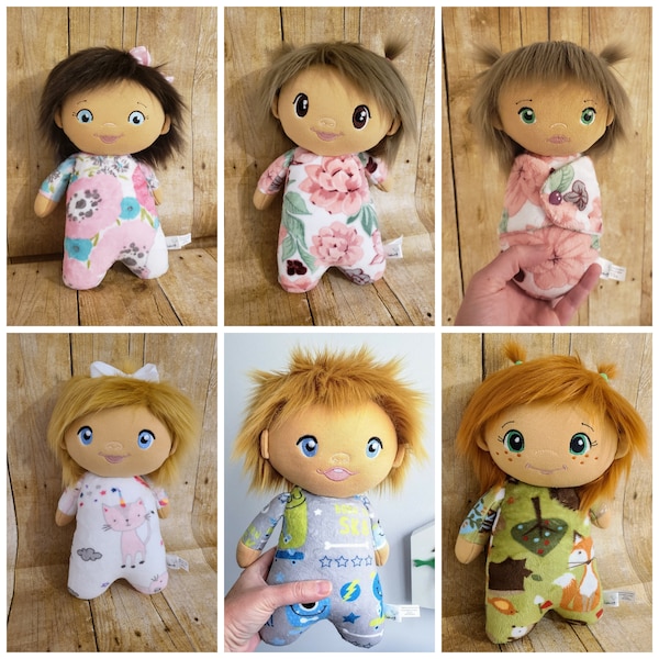 CUSTOM doll - My first doll, cloth doll