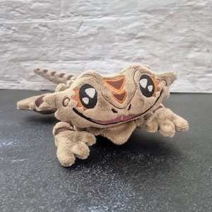 Bearded Dragon Plush – Cute Fantasy Lizard – Handmade