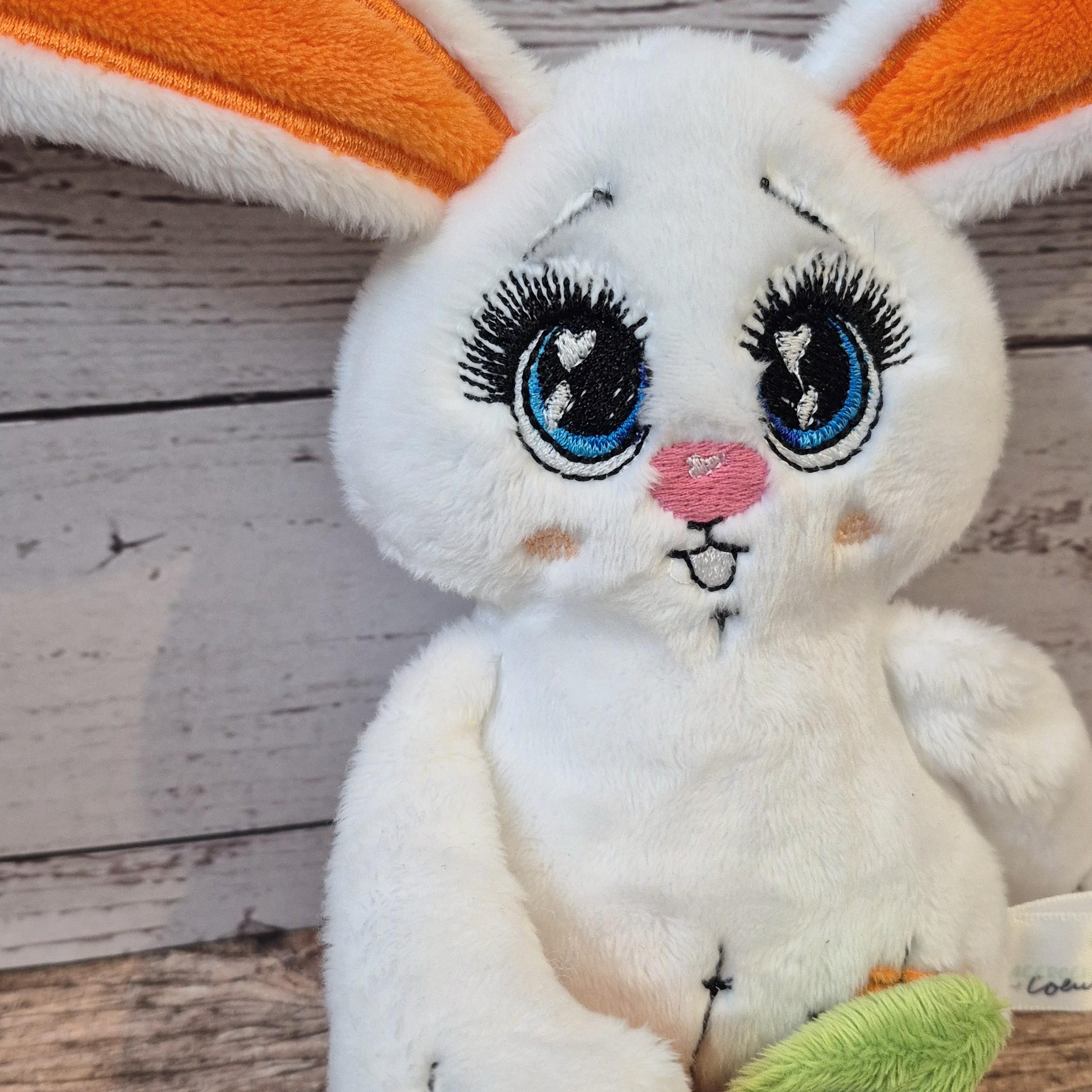 Plush Easter Rabbit Adorable Easter Bunny Plush - Etsy