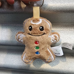 Little Gingerbread Man, minky Toy, Christmas Plush image 3