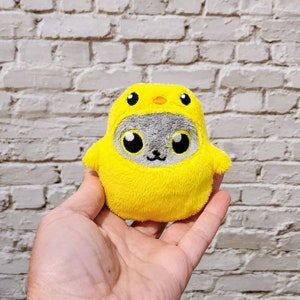 Dress-up kitty plush