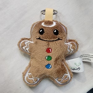 Little Gingerbread Man, minky Toy, Christmas Plush image 4