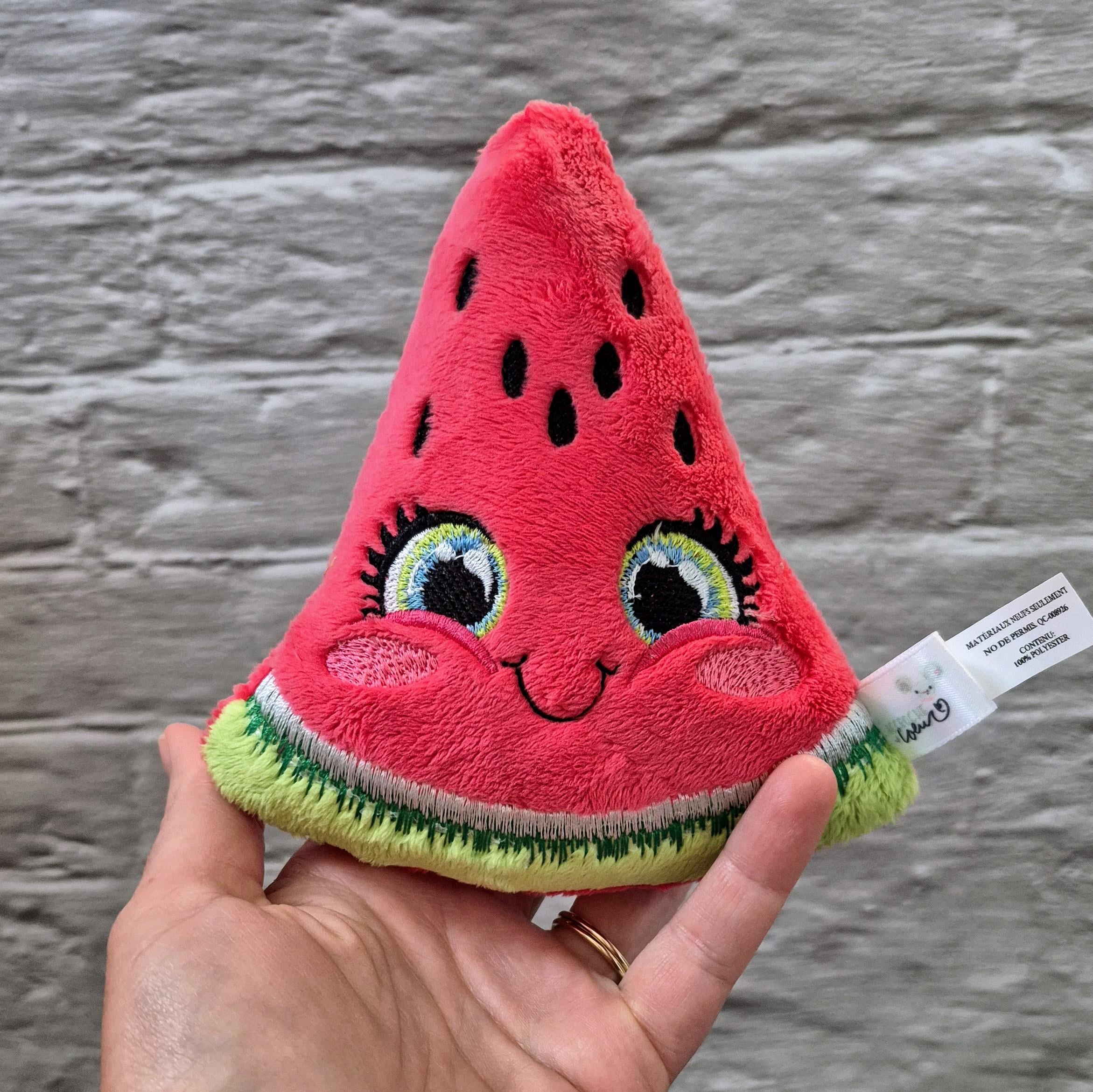 Peluche Gigante De Oruga Transformable – Conejito Sandía De 60, 90 O 120 Cm, Súper Suave, Ideal Para Abrazar Y Decorar