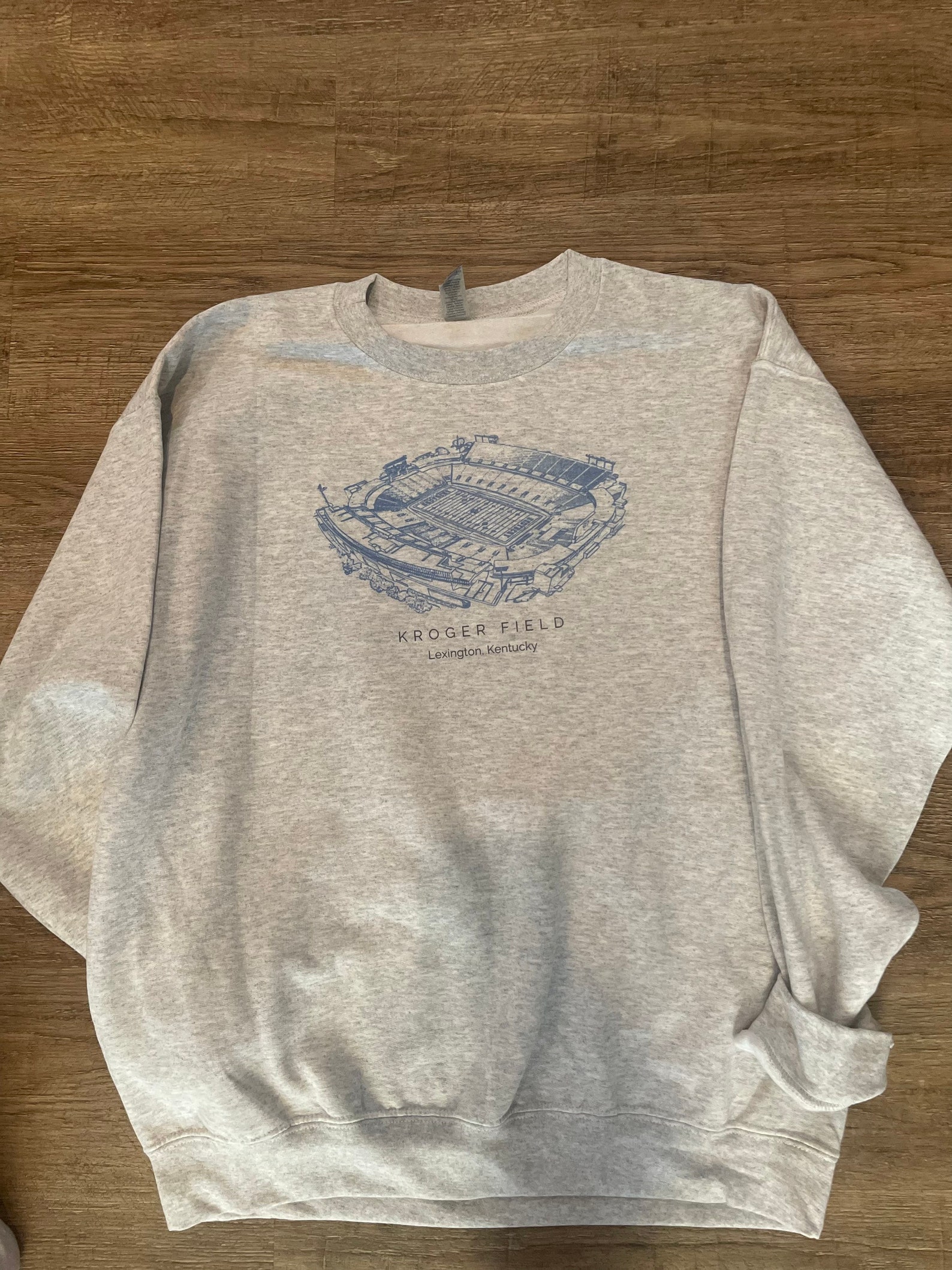 Kroger Field Stadium Sweatshirt - Etsy