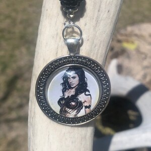 WARRIOR WOMAN (New Diana with Black & Gold Rainbow) Autozubehör Rückspiegel Autoanhänger