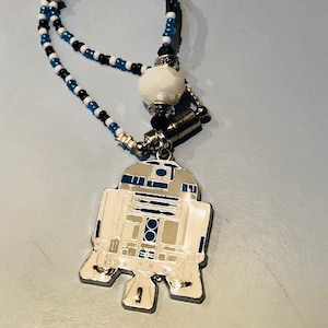 WHITE DROID Car Accessories Rear View Mirror Car Charm