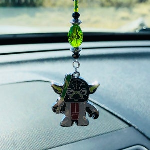 YO LITTLE GREEN Man, Car Charms, Car Accessories Rear View Mirror Car Charm, Car Charmz