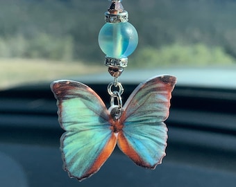 Details about s 1x BUTTERFLY CAR CHARM mirror ornament inspirational message Ganz Details about s 1x BUTTERFLY CAR CHARM mirror ornament inspirational message Ganz