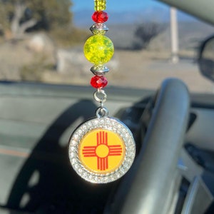 NM ZIA Car Accessories Rear View Mirror Car Charm