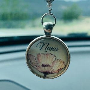 NANA Cabochon Car Accessories Rear View Mirror Car Charm