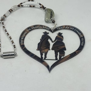 COWBOY/COWGIRL HEART (Xl-Lg) Car Charmz, Car Charms, Heart Car Accessory, Heart Car Accessories, Cowboy Car charm, Cowgirl Car Charm, Love