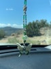 BUTTERFLY (Double Sided-Green) Car Charm/Car Accessories Rear View Mirror Decoration/Pretty Car Decor/New Car Gift/Car Accessory 