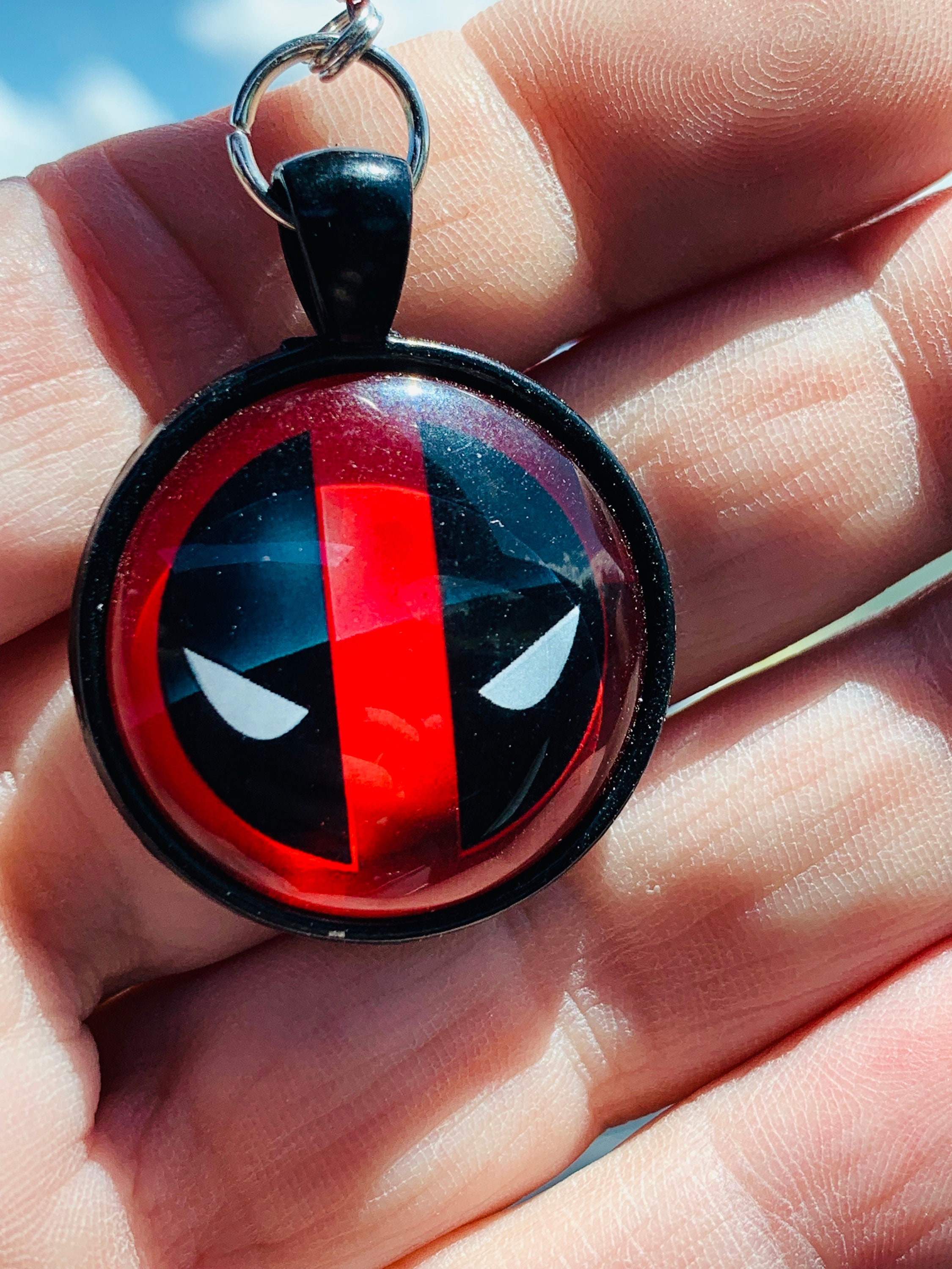 Pendentif Deadpool neuf acier inoxydable adulte - Montres & Bijoux
